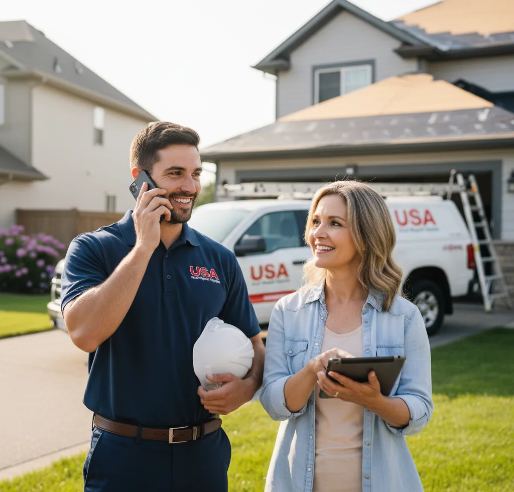 USA Roof Repair Experts customer support in Omak